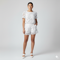 Set short flores